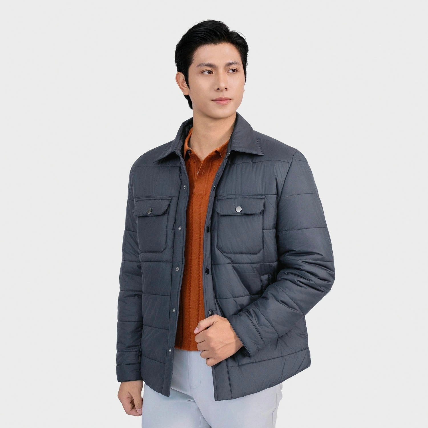 Navy blue 10 striped