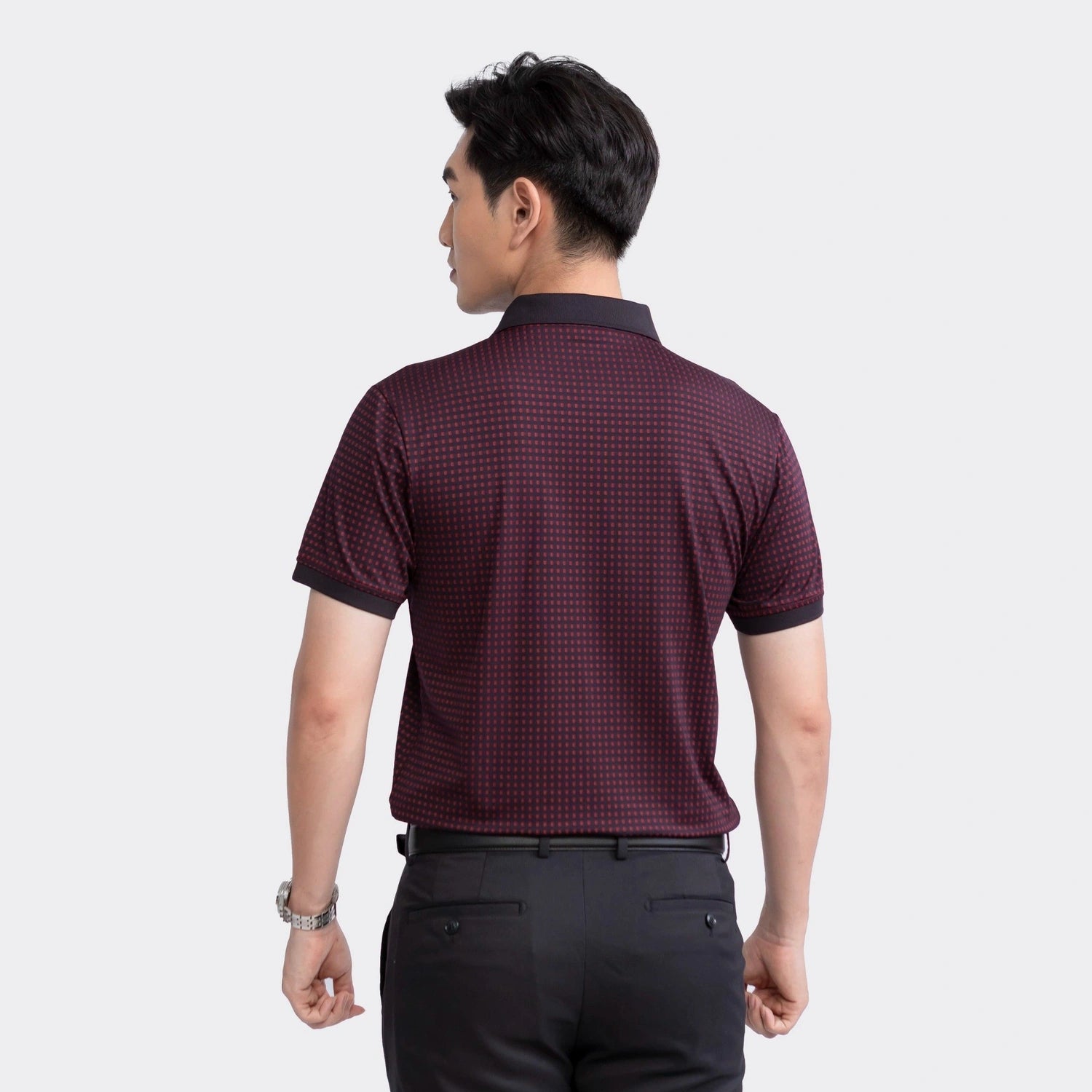 Red 35 Jacquard pattern