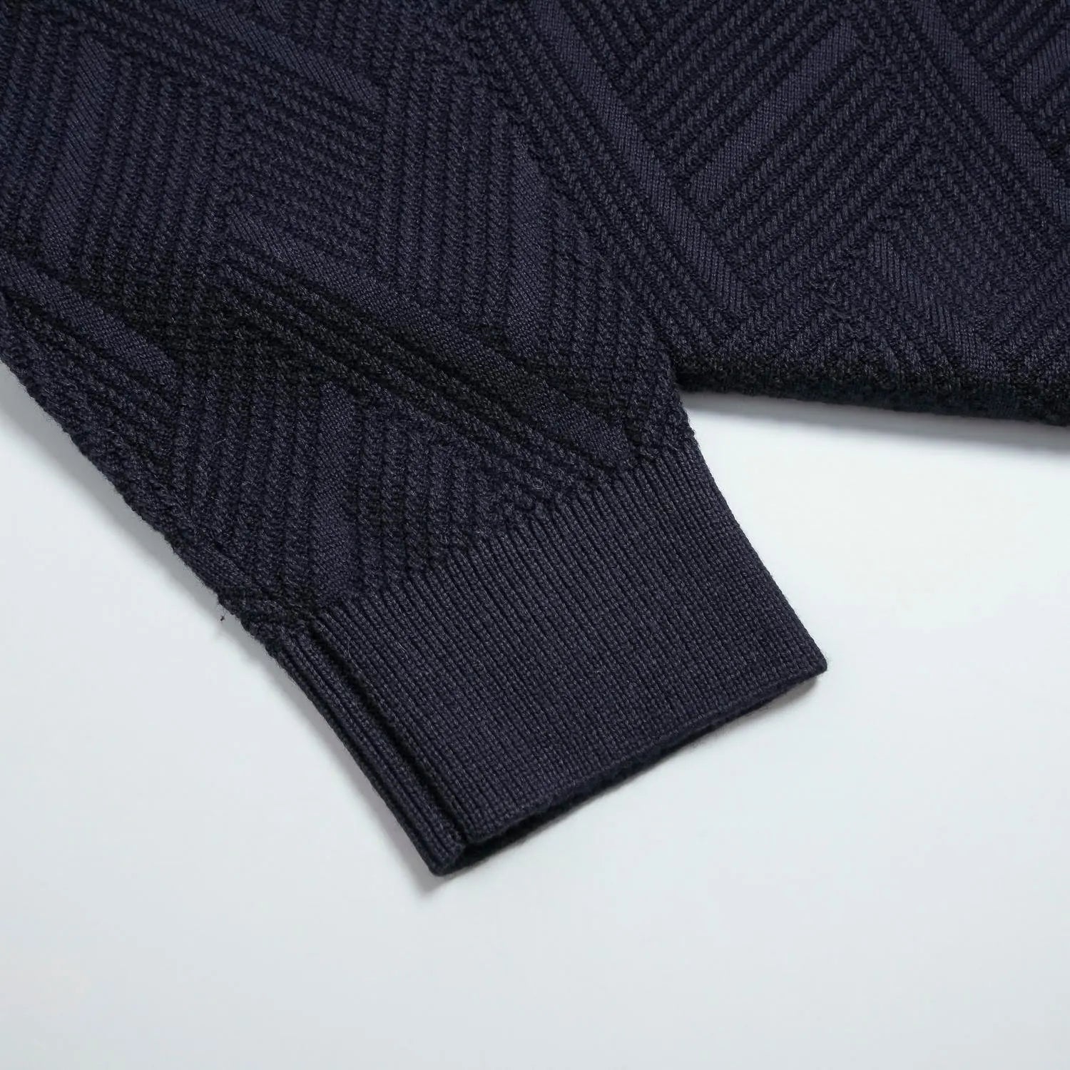 Navy blue 25 Jacquard pattern