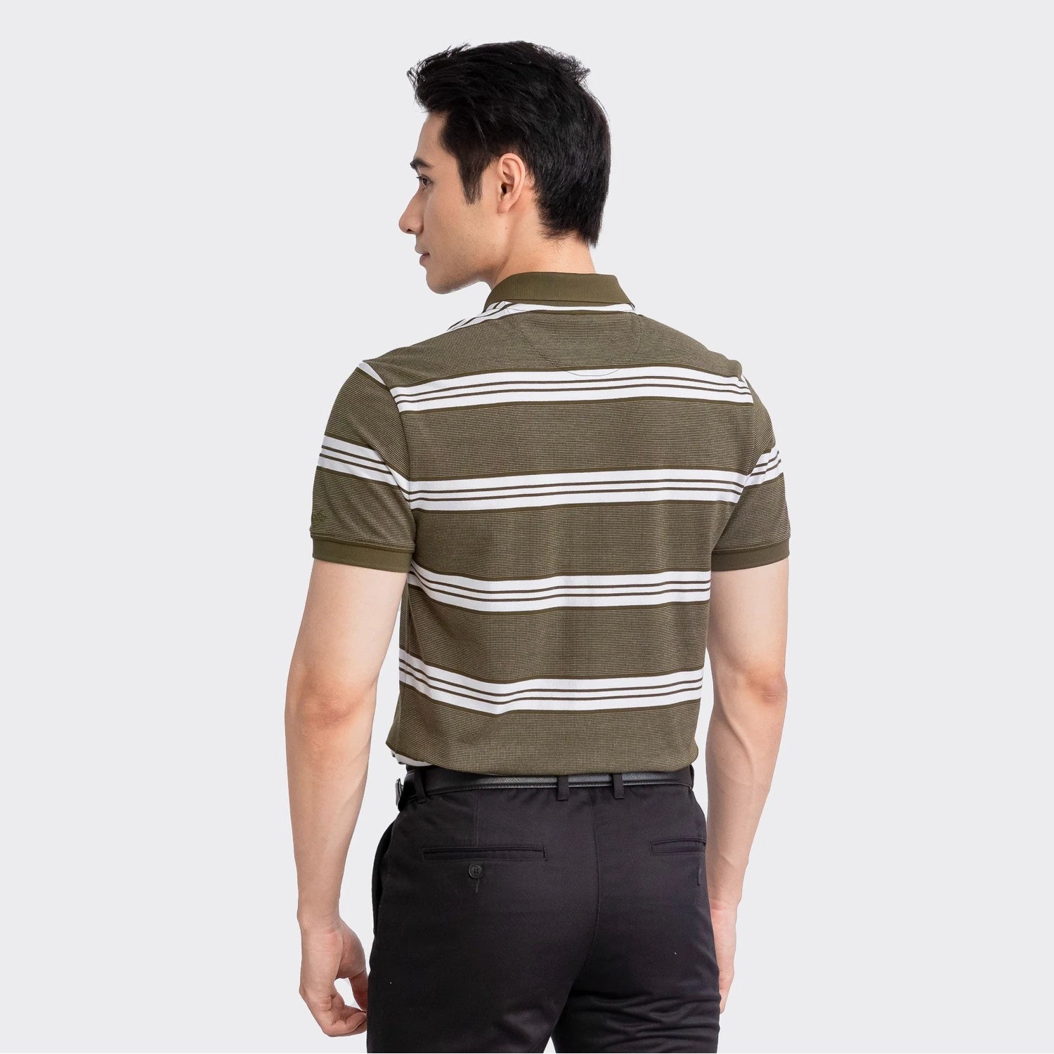 Olive green 91 striped