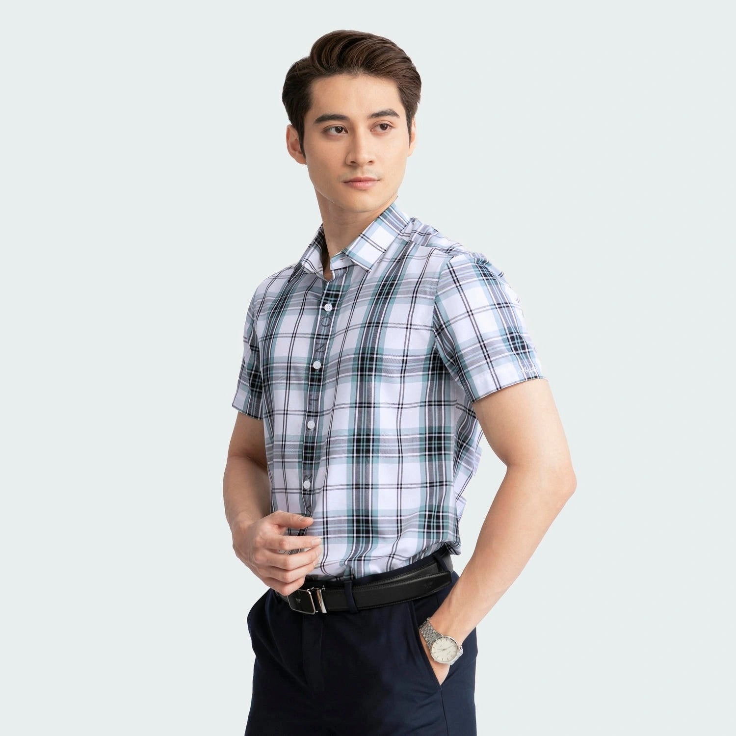 White striped Aristino