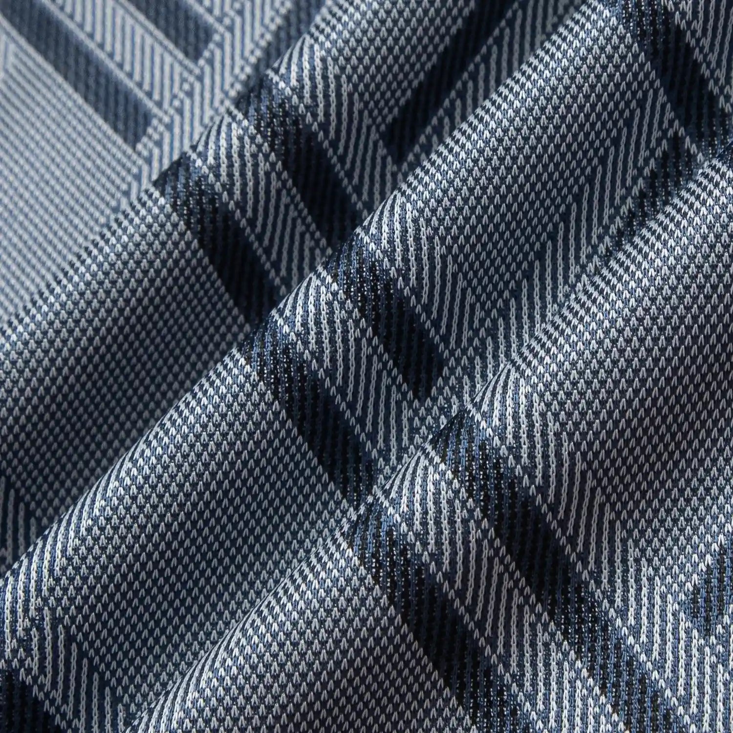 Navy blue 5 Jacquard pattern