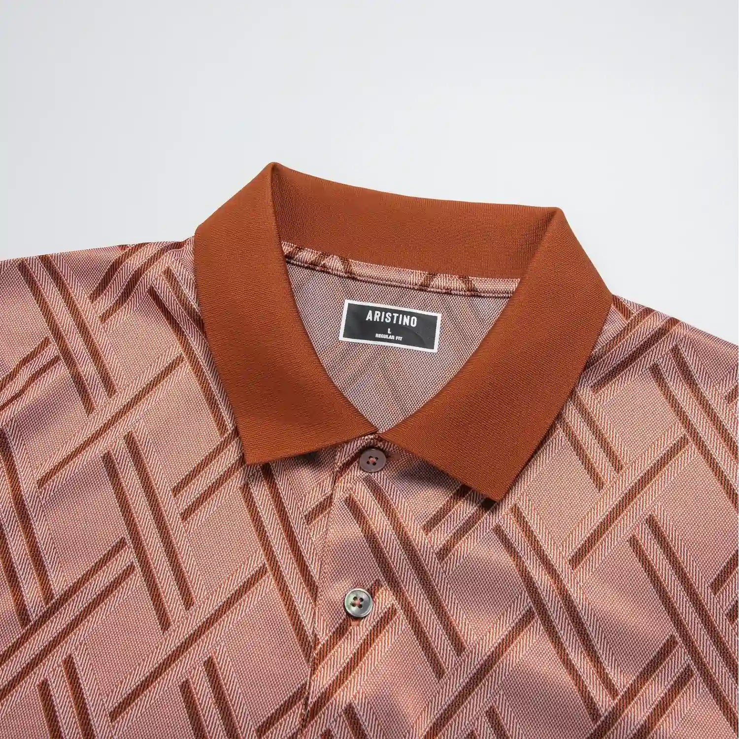 Orange 10 Patterned Jacquard