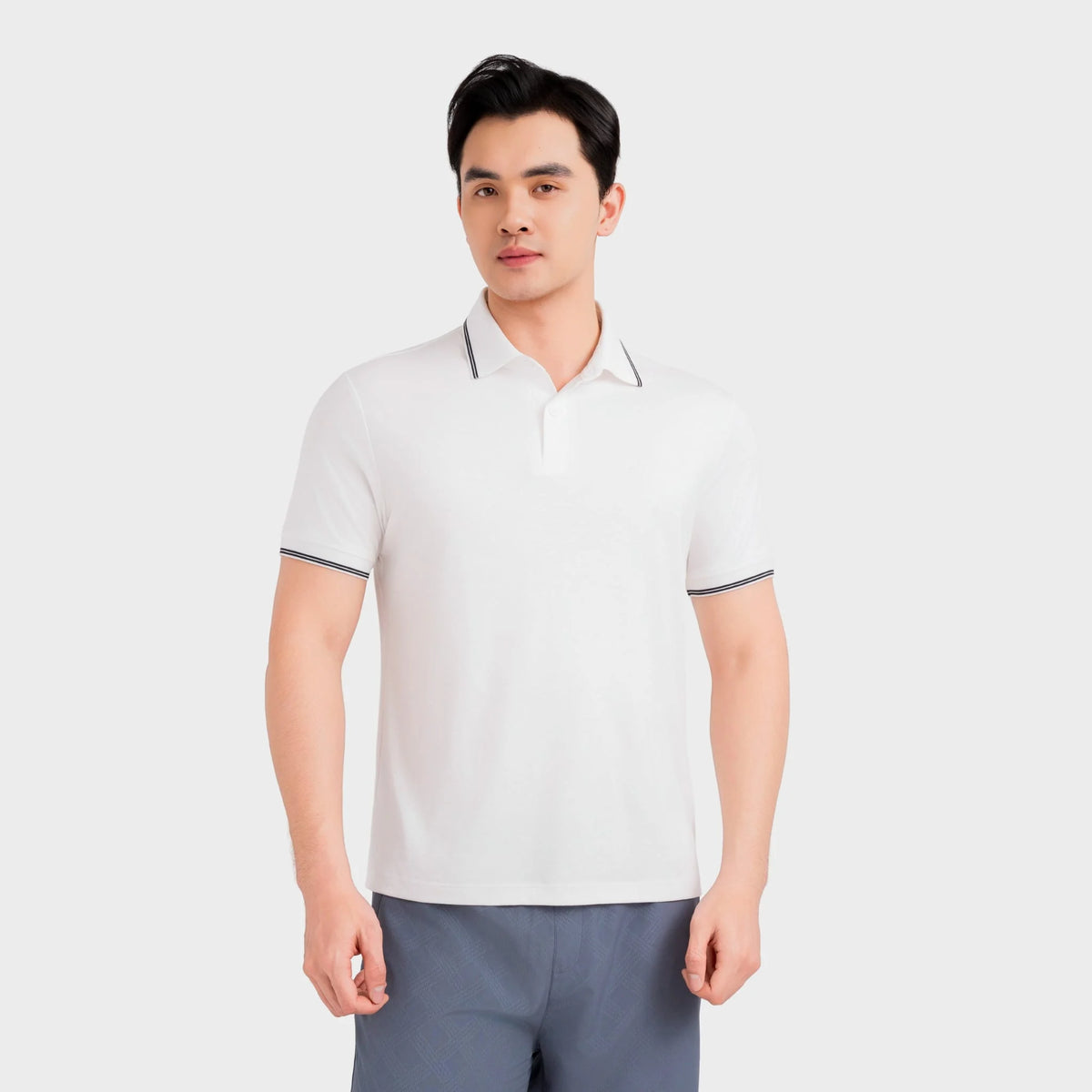 Aristino Regular Men's Short-Sleeve Polo APS082FAH2