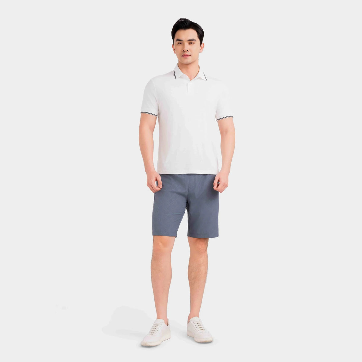 Aristino Regular Men's Short-Sleeve Polo APS082FAH2
